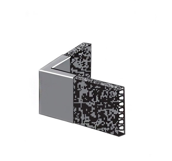 Img of J-Drain 12 Corner for SWD-12"